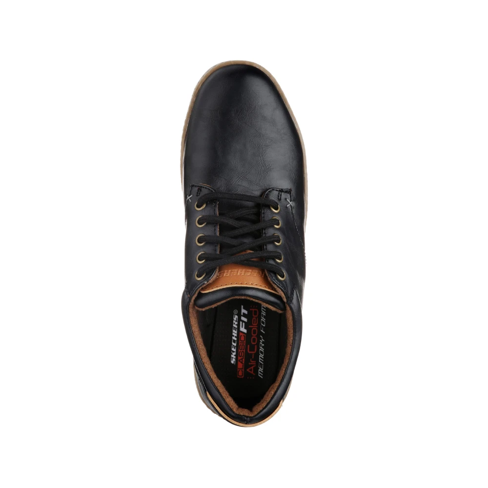 کفش مردانه اسکچرز مدل 65272 Helmer - Steven BLK مشکی