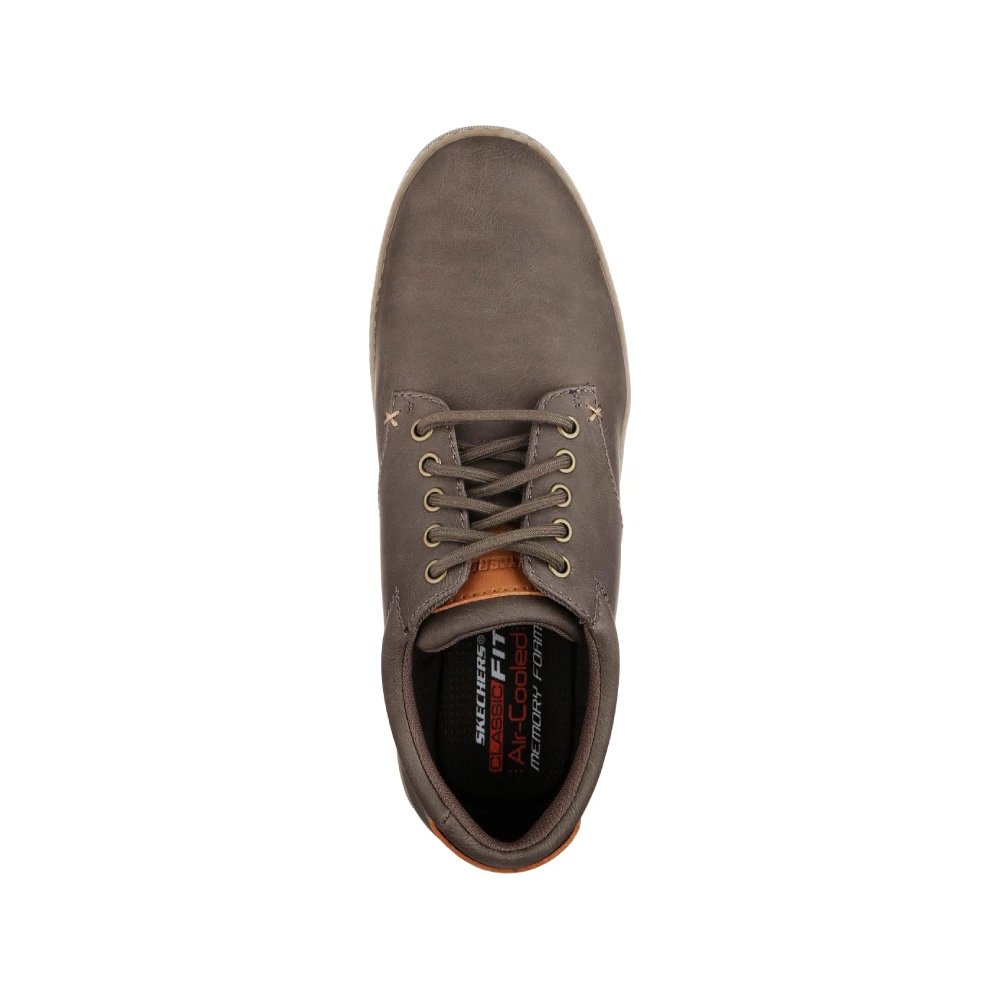 کفش مردانه اسکچرز مدل 65272 Helmer - Steven CHAR طوسی