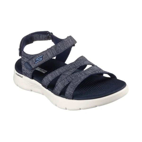 صندل زنانه اسکچرز مدل 141450 GO WALK Flex Sandal - Sunshine