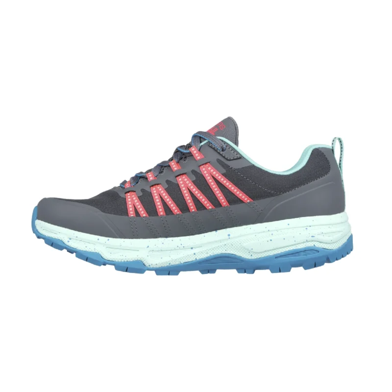 کفش زنانه اسکچرز مدل 128203 Go Run Trail Altitude CCLB طوسی نارنجی