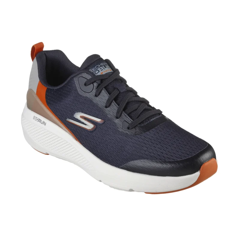 کفش مردانه اسکچرز مدل 220189 Go Run Elevate Orbiter Running Shoes NVOR سرمه ای نارنجی