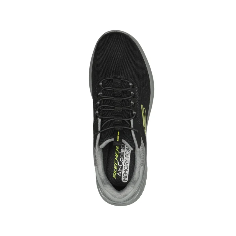 کفش مردانه اسکچرز مدل 232673 Bounder 2.0 - Anako BKGY مشکی طوسی
