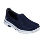 کفش زنانه اسکچرز مدل 15901 GO Walk 5 - Sneaker NVW سرمه ای
