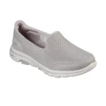 کفش زنانه اسکچرز مدل 15901 GO Walk 5 - Sneaker TPE خاکی