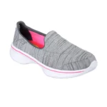 کفش دخترانه اسکچرز مدل 81122 Go Walk 4 – Shoe Street GRY طوسی