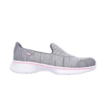 کفش دخترانه اسکچرز مدل 81122 Go Walk 4 – Shoe Street GRY طوسی