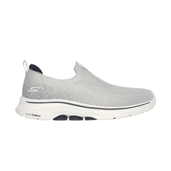 خرید کفش مردانه اسکچرز مدل 216633 GYNV Skechers GO WALK 7 طوسی سرمه ای