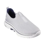 خرید کفش مردانه اسکچرز مدل 216633 GYNV Skechers GO WALK 7 طوسی سرمه ای