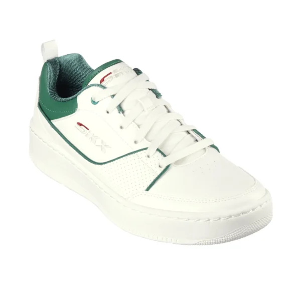 خرید کفش مردانه اسکچرز مدل 232472 Sport Court 92 - Ottoman Skechers WGR سفید سبز