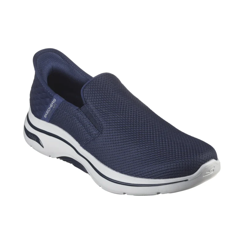 خرید کفش مردانه اسکچرز مدل 216600 NVY سرمه ای Skechers Slip-ins: GO WALK Arch Fit 2.0 - Hands Free 2