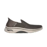 خرید کفش بدون بند قهوه‌ای مردانه اسکچرز مدل 216600 TPE Skechers Slip-ins: GO WALK Arch Fit 2.0 - Hands Free 2