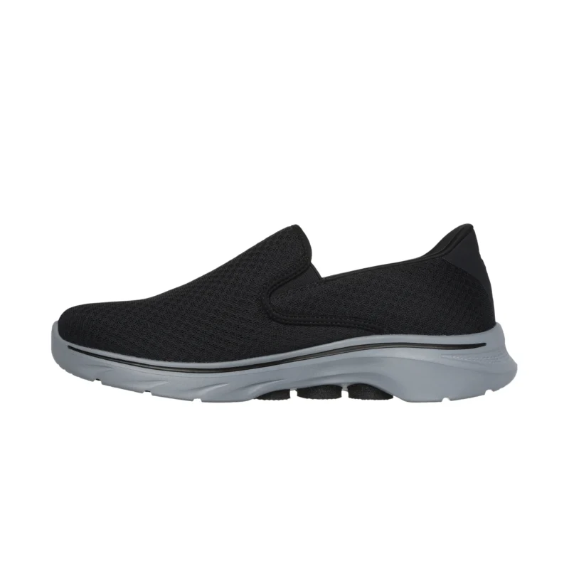 خرید کفش مردانه اسکیچرز مدل 216646 BKGY Skechers GO WALK 7 مشکی طوسی
