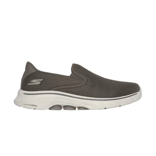 خرید کفش مردانه اسکیچرز مدل 216646 TPE کرم Skechers GO WALK 7