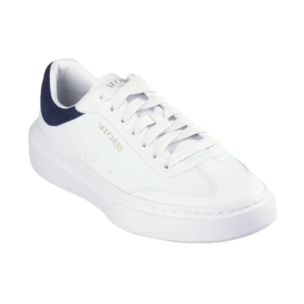 خرید کفش مردانه اسکچرز مدل 232858 WNV Skechers Cordova Classic - Lighto سفید سرمه‌ای