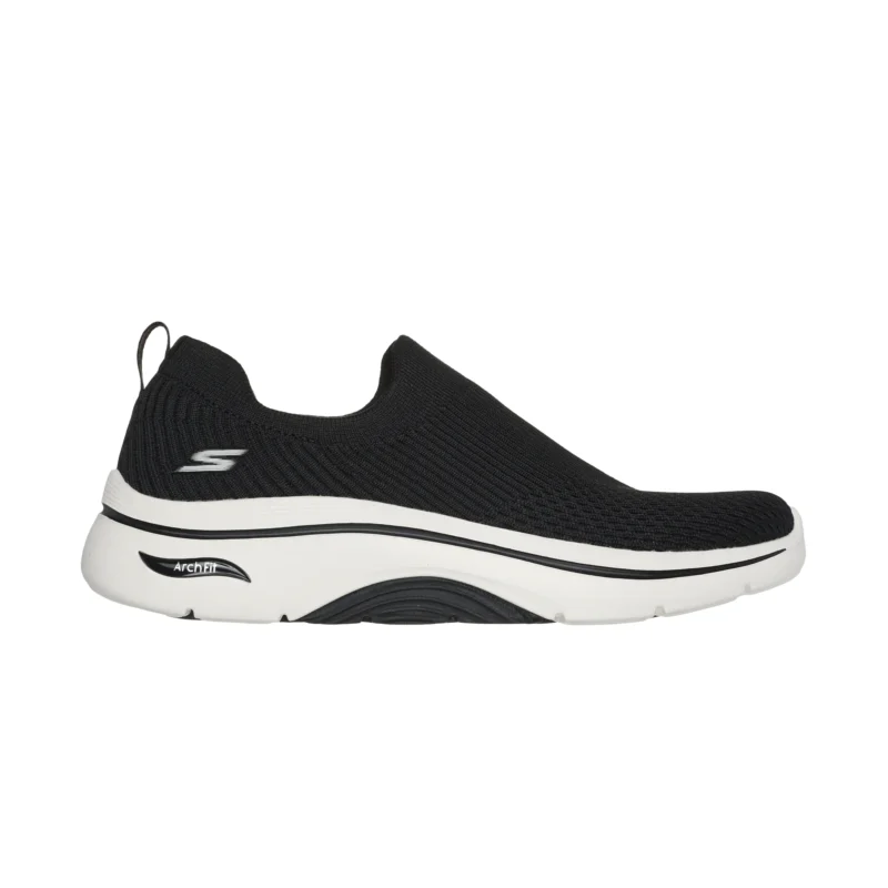 خرید کفش زنانه اسکچرز مدل 125300 BKW Skechers GO WALK Arch Fit 2.0 - Paityn مشکی زیره سفید