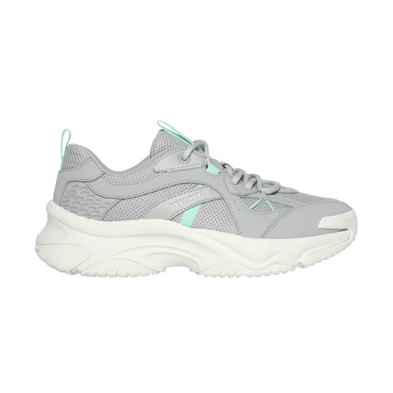 کفش طوسی آبی زنانه اسکچرز مدل 177591 GYAQ Street Moonhiker - Galaxy Trek Skechers