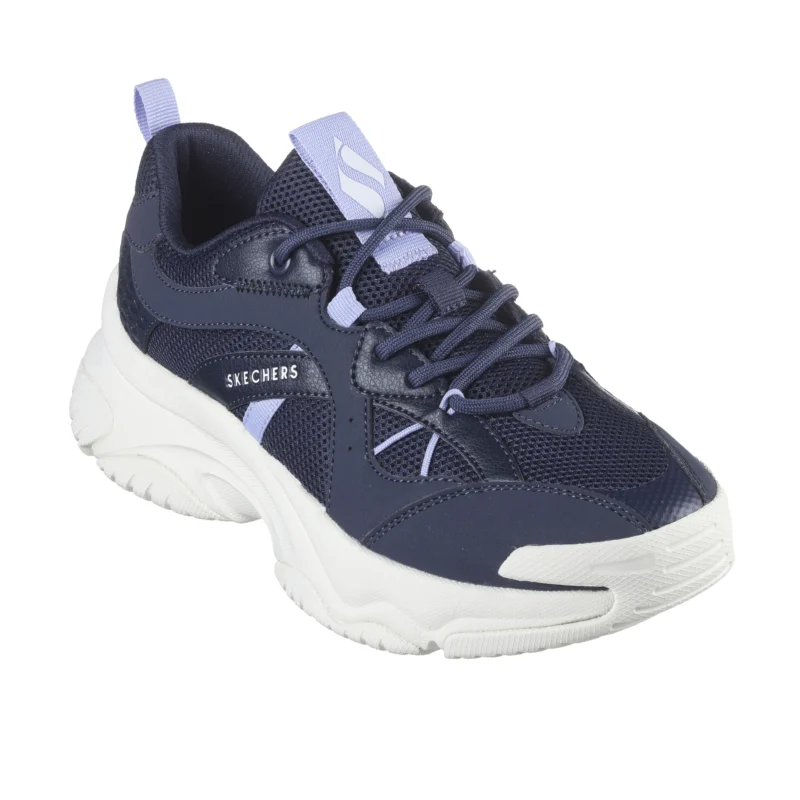 کفش سرمه‌ای آبی زنانه اسکچرز مدل 177591 NVBL Street Moonhiker - Galaxy Trek Skechers