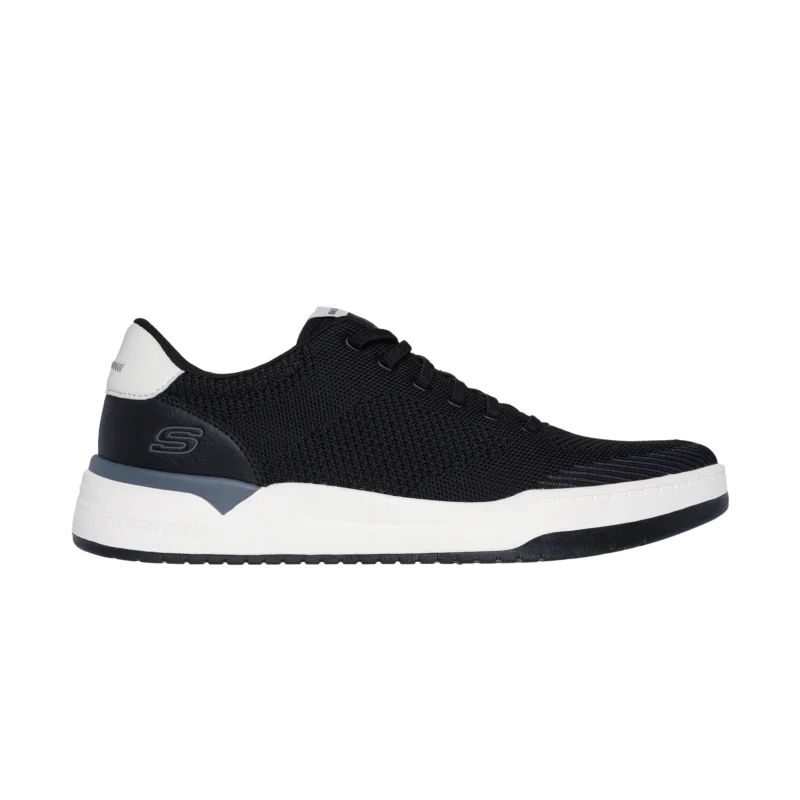 خرید کفش مردانه اسکچرز مدل 210793 BLK Skechers Relaxed Fit: Corliss - Dorset مشکی سفید