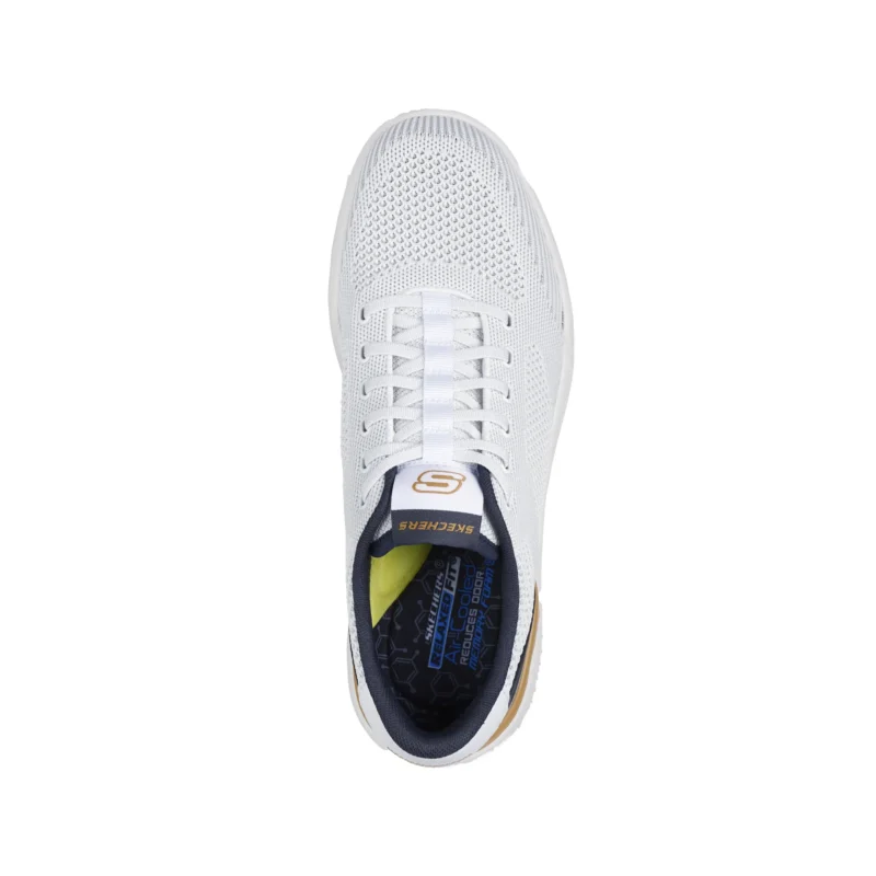 خرید کفش مردانه اسکچرز مدل 210793 WHT Skechers Relaxed Fit: Corliss - Dorset سفید