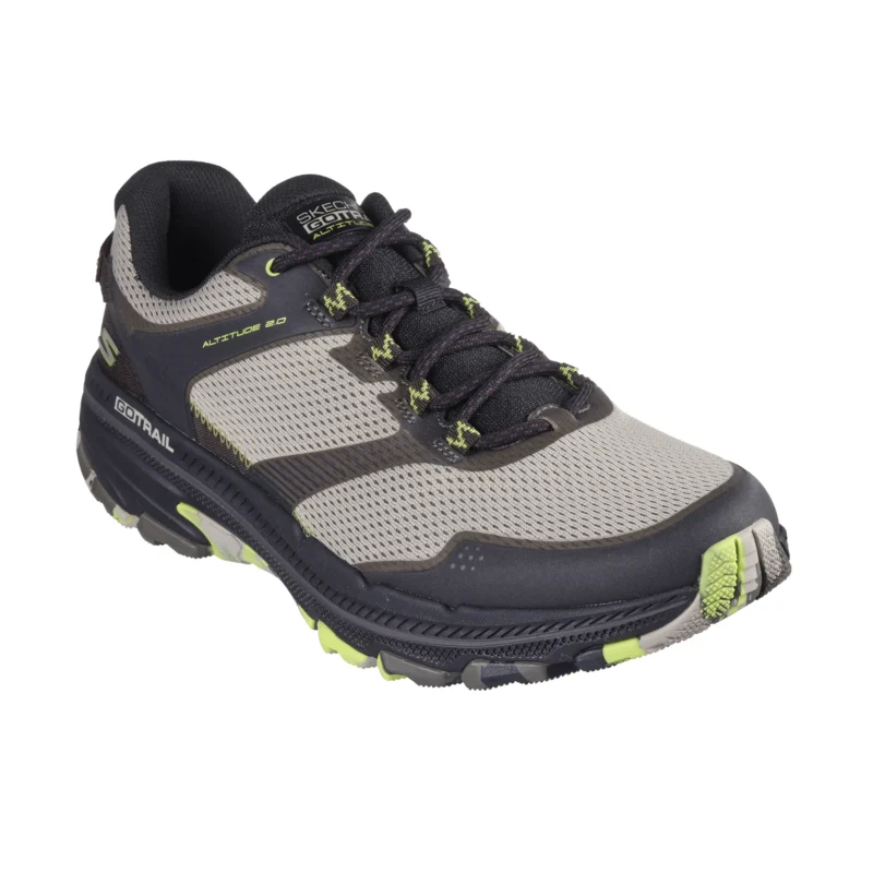 خرید کفش مردانه اسکچرز مدل 220760 NTLM GO RUN Trail Altitude 2.0 - Cascade Canyon Skechers کرم قهوه ای