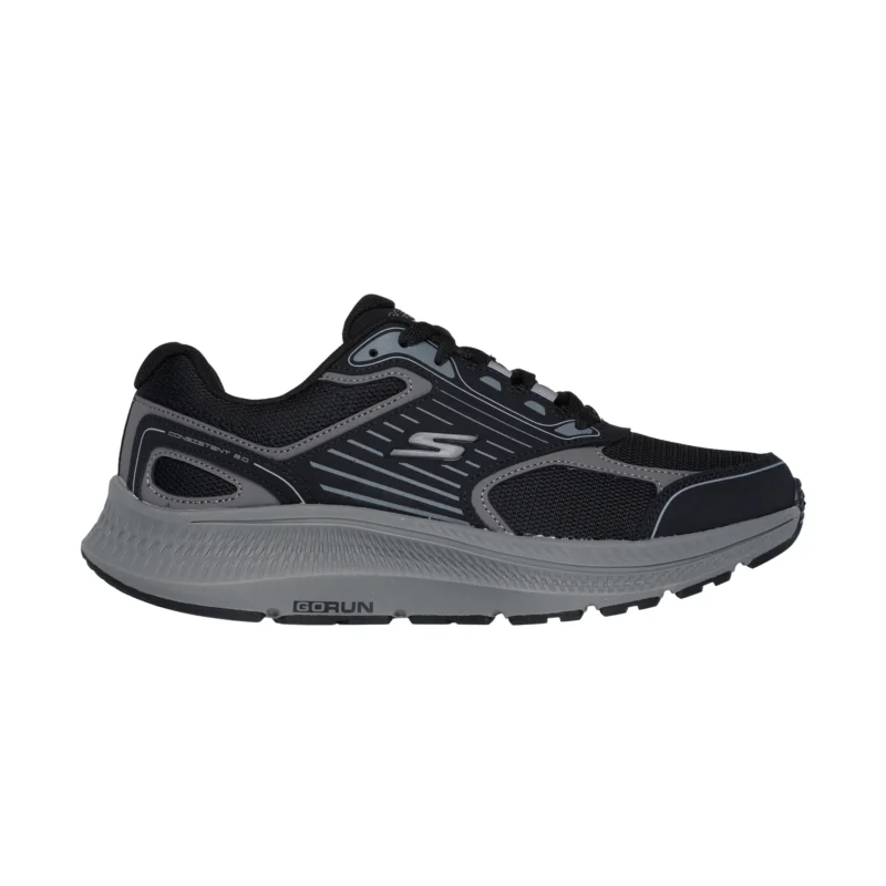 خرید کفش مردانه اسکچرز مدل 220866 BKCC GO RUN Consistent 2.0 Skechers مشکی طوسی