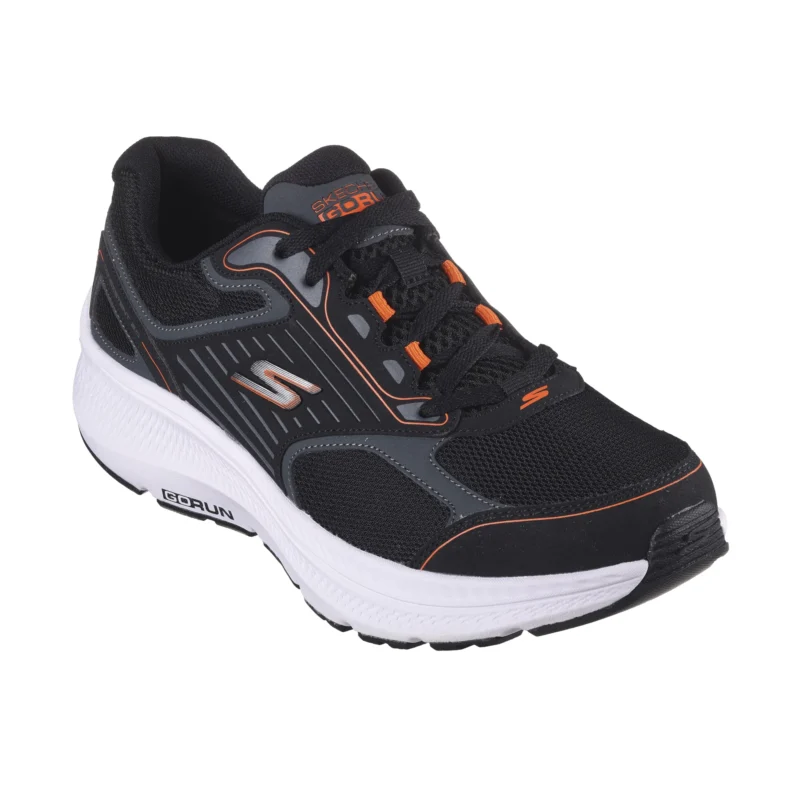 خرید کفش مردانه اسکچرز مدل 220866 BKOR GO RUN Consistent 2.0 Skechers مشکی نارنجی