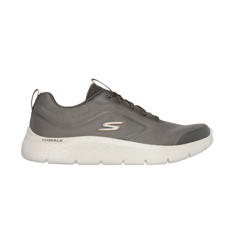 خرید و قیمت کفش مردانه اسکچرز مدل 216508 NAT GO Walk Flex Skechers کرم قهوه‌ای