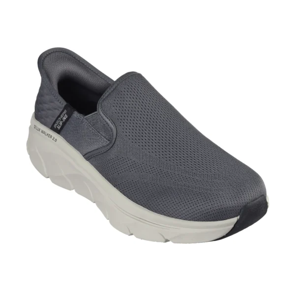 قیمت و خرید کفش مردانه اسکچرز مدل 232463 CHAR Slip-ins RF: D'Lux Walker 2.0 Skechers طوسی