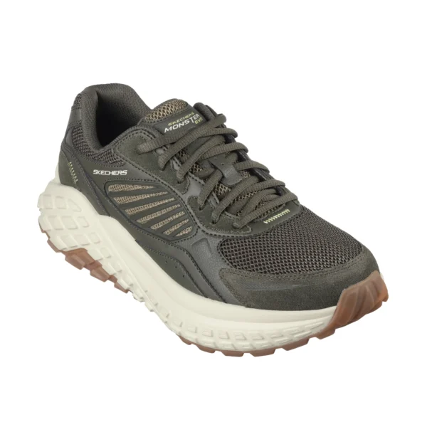 کفش سبز مردانه اسکچرز مدل 232744 OLV Monster Evo - Calivur Skechers