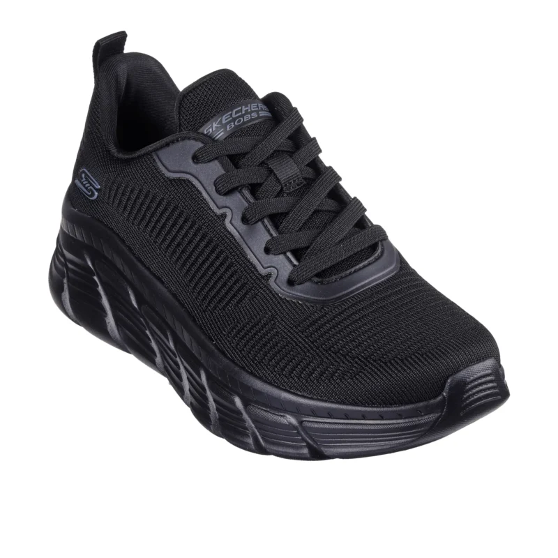 خرید کفش زنانه مشکی اسکچرز مدل 117385 BBK Skechers BOBS Sport B Flex Hi - Flying HI