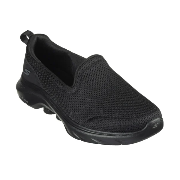 خرید کفش بدون بند مشکی زنانه اسکچرز مدل 125209 BBK Skechers GO Walk 7 - Razi