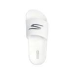 دمپایی سفید زنانه اسکچرز مدل 172020 WHT Go Walk Hyper Slide - Superb Skechers