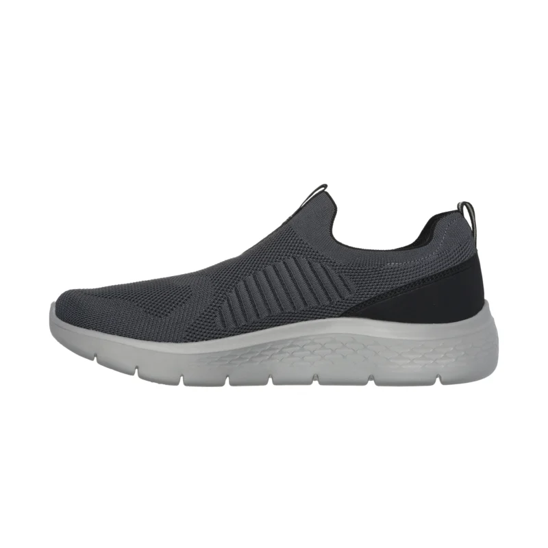 کفش بدون بند طوسی مردانه اسکچرز مدل 216506 CCBK GO Walk Flex - Peerless Skechers