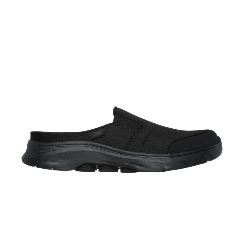 کفش پشت باز مشکی مردانه اسکچرز مدل 216645 BBK Go Walk 7 Skechers