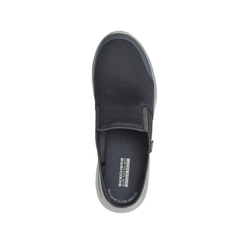 کفش پشت باز طوسی مردانه اسکچرز مدل 216645 CHAR Go Walk 7 Skechers