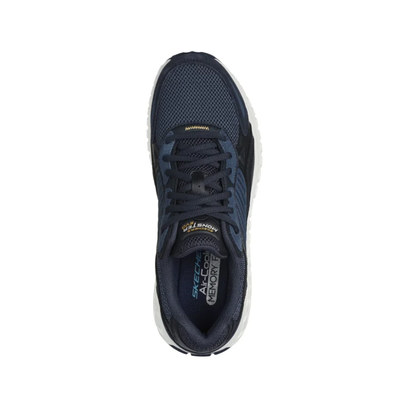 کفش سرمه‌ای مردانه اسکچرز مدل 232744 NVY Monster Evo - Calivur Skechers