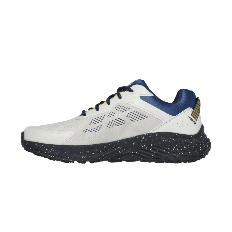 خرید کفش شیری سرمه ای مردانه اسکچرز مدل 232780 NTMT Bounder RSE Skechers