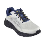 خرید کفش شیری سرمه ای مردانه اسکچرز مدل 232780 NTMT Bounder RSE Skechers