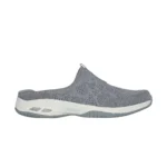 کفش پشت باز طوسی زنانه اسکچرز مدل 100656 GRY Active Commute Time - Spring Day Skechers