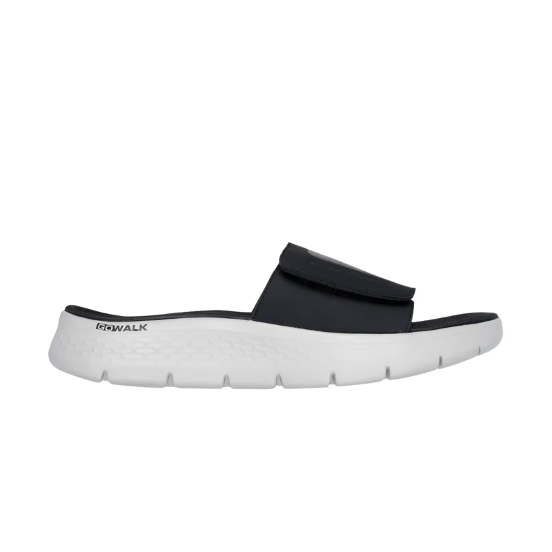 دمپایی مشکی مردانه اسکچرز مدل 229204 BLK GO WALK Flex Sandal - Sandbar Skechers