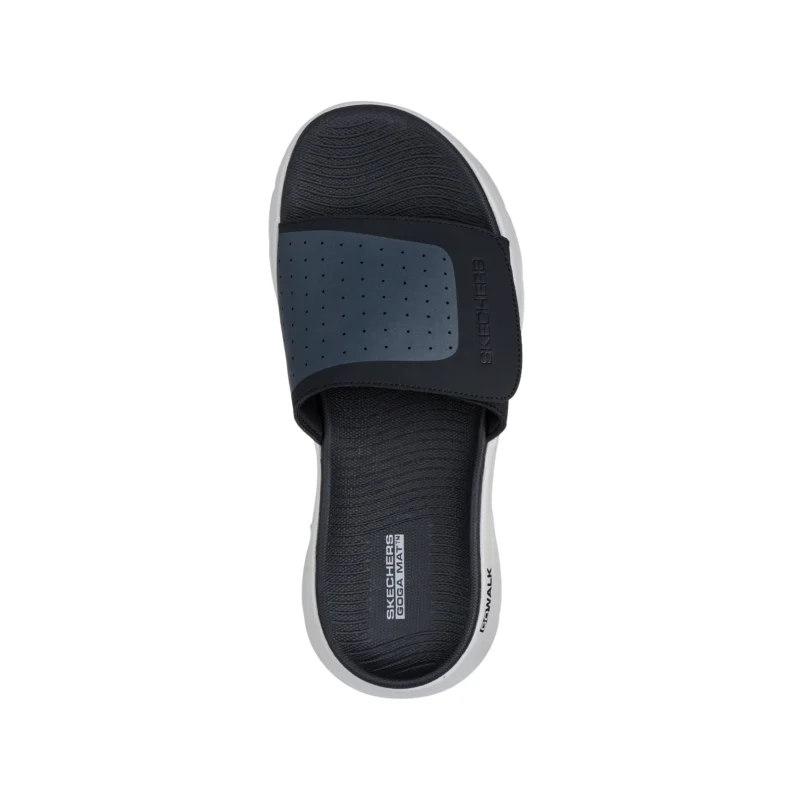 دمپایی مشکی مردانه اسکچرز مدل 229204 BLK GO WALK Flex Sandal - Sandbar Skechers