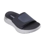 دمپایی مشکی مردانه اسکچرز مدل 229204 BLK GO WALK Flex Sandal - Sandbar Skechers