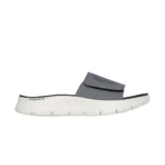 دمپایی طوسی مردانه اسکچرز مدل 229204 CHAR GO WALK Flex Sandal - Sandbar Skechers