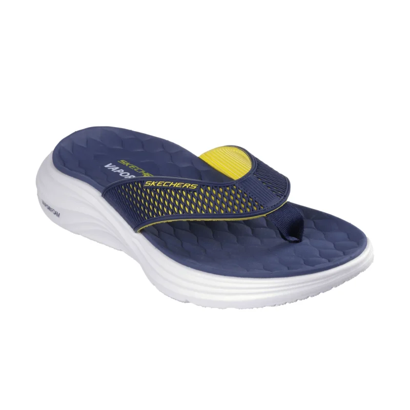 دمپایی لاانگشتی سرمه‌ای مردانه اسکچرز مدل 232894 NVYL Sport Vapor Foam - Sayto Skechers