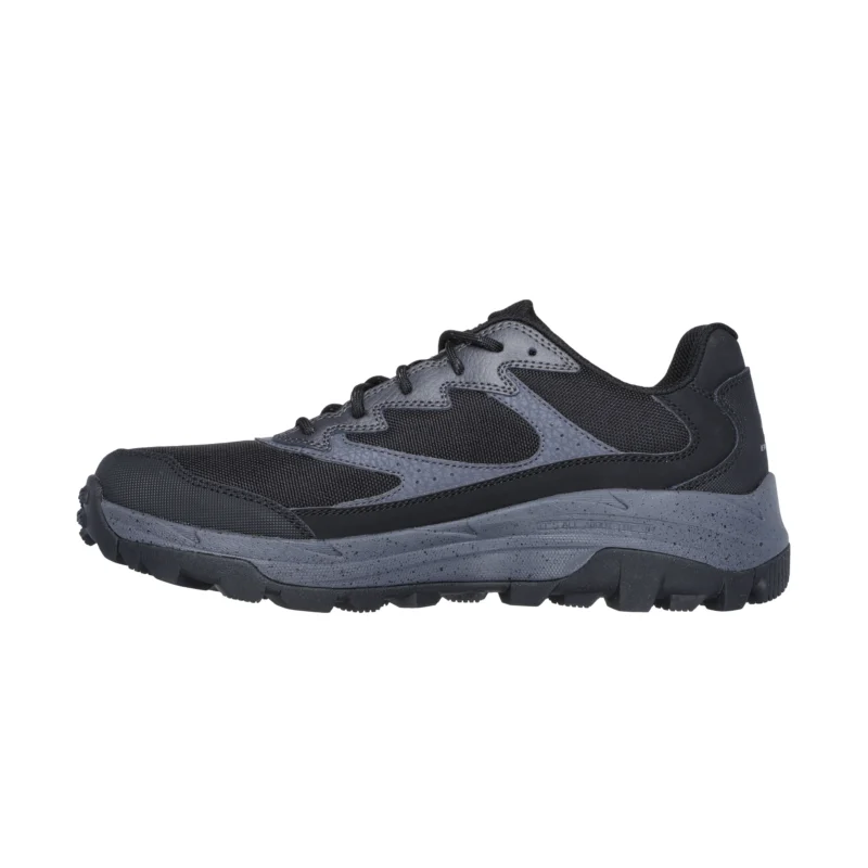 کفش مشکی طوسی اسکچرز مردانه مدل 237508 BKCC Arch Fit Skip Tracer - Lytle Creek Skechers