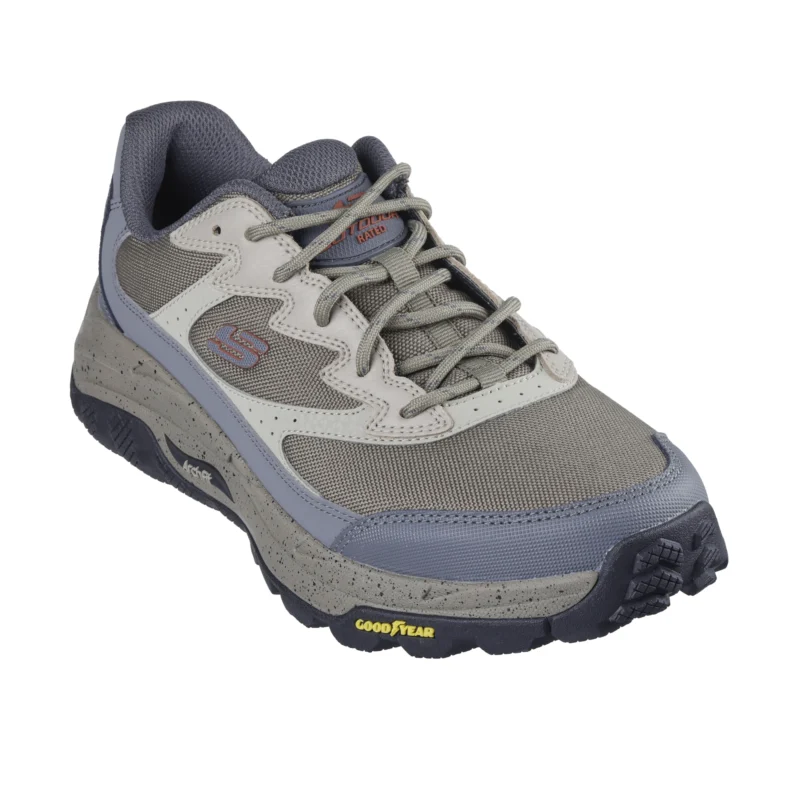 کفش کرم اسکچرز مردانه مدل 237508 TNCC Arch Fit Skip Tracer - Lytle Creek Skechers