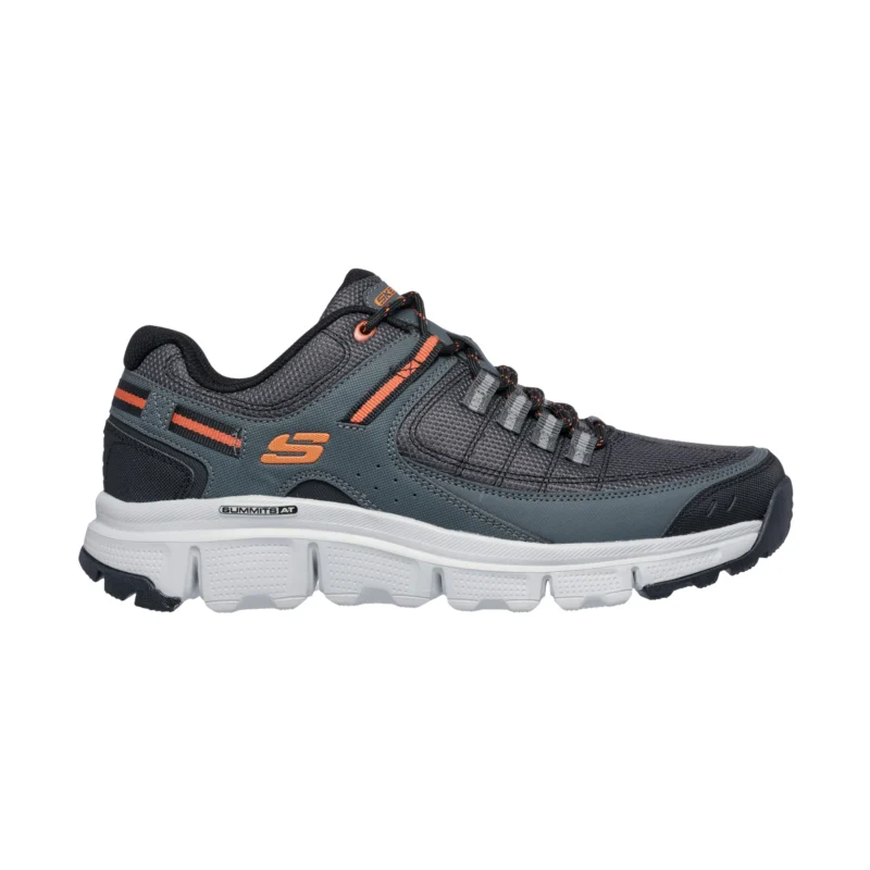 کفش مردانه زیتونی اسکچرز مدل 237620 OLBK Summits - AT Skechers