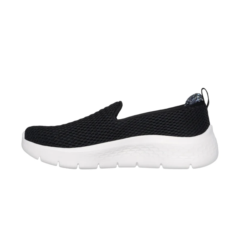 کفش مشکی سفید زنانه اسکچرز مدل 124834 BKTQ Go Walk Flex - Sadi Skechers