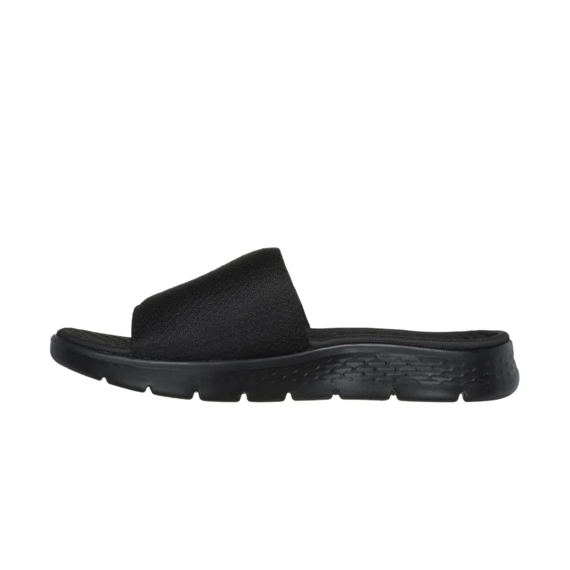 دمپایی مشکی زنانه اسکچرز مدل 141417 BBK Go Walk Flex Sandal - Pulsate Skechers