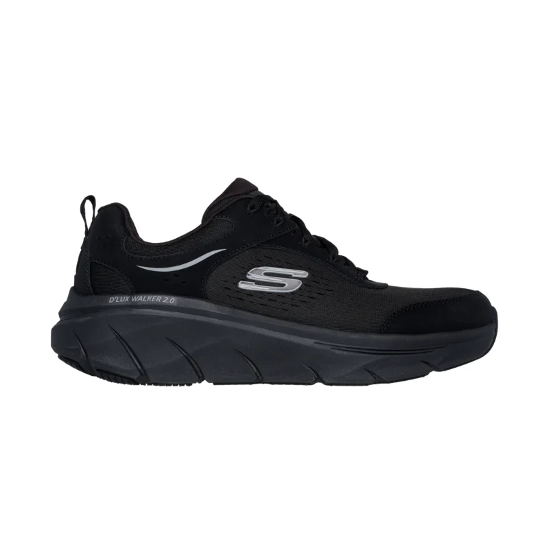 کفش مشکی مردانه اسکچرز مدل 232715 BBK D'Lux Walker 2.0 - Durven Skechers